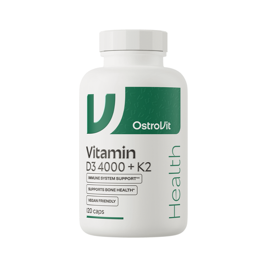 OstroVit Witamina D3 4000 IU + K2 VEGE 120 kaps