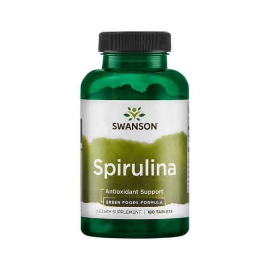 SWANSON SPIRULINA 500MG 180TABL