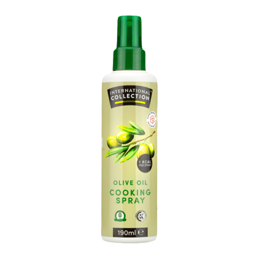 INTERNATIONAL COLLECTION COOKING SPRAY OLIVE OIL 190ML