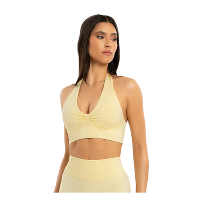 Gym Glamour Seamless open back bra