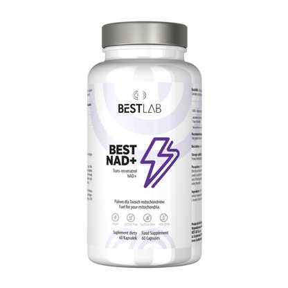 BestNAD+ Voedingssupplement ter ondersteuning van de cardiovasculaire functie en het beheersen van oxidatieve stress