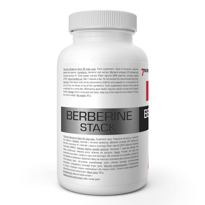 7Nutrition Berberine Stack 90 vege caps
