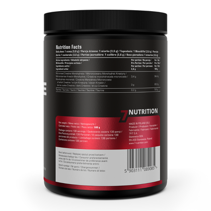 7Nutrition Creatine Monohydraat 500g