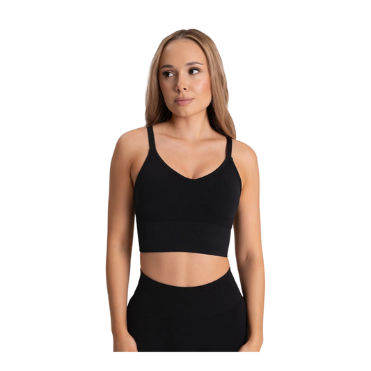 Gym Glamour Second Skin Mid Bra