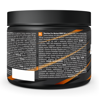 7Nutrition BOMB pre-workout - 240g
