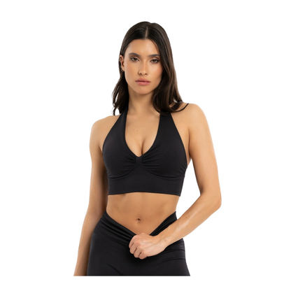 Gym Glamour Seamless open back bra