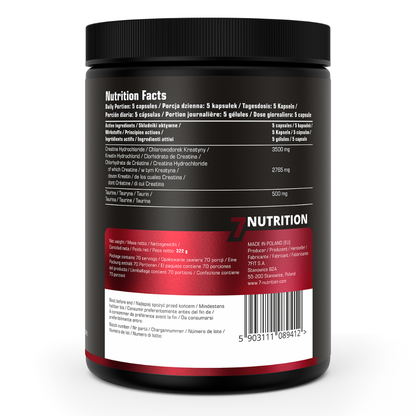 7Nutrition HCL Creatine - 350 caps
