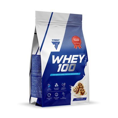 TREC WHEY 100 900g / ODŻYWKA BIAŁKOWA