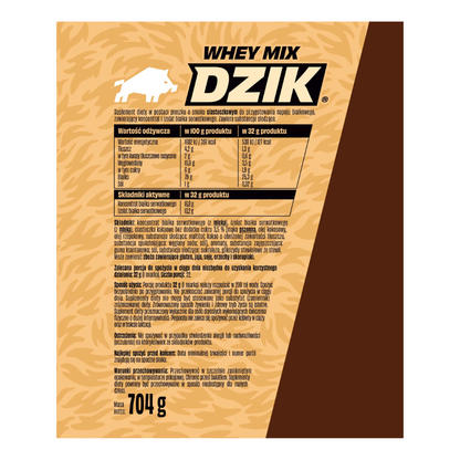ODŻYWKA BIAŁKOWA DZIK®  704g