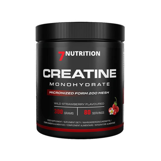7Nutrition Creatine Monohydrate 300 g Wilde Aardbei
