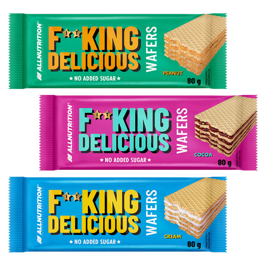 ALLNUTRITION FITKING DELICIOUS WAFERS – 80 g