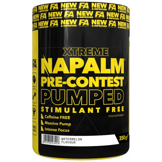 NAPALM PRE-CONTEST PUMPED STIMULANT FREE - 350g WATERMELON