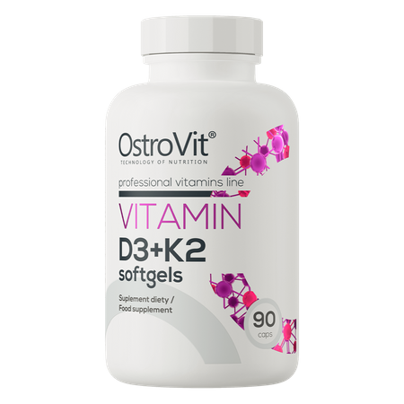 OstroVit Witamina D3 + K2 90kaps
