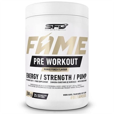 SFD FAME PRE WORKOUT 300 g MANGO PUNCH