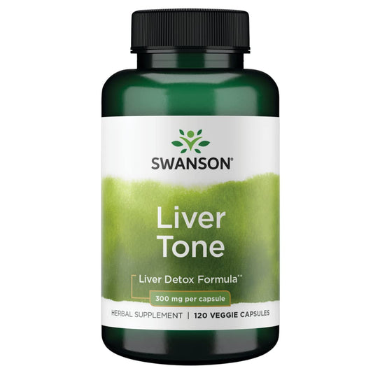 SWANSON LIVER TONE LEVER DETOX FORMULE 120 capsules