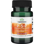 SWANSON P-5-P (PYRIDOXAL-5-PHOSPHAAT) GECOËNCYMEERD B-6 (25MG) 60 capsules