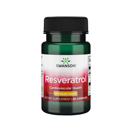 SWANSON RESVERATROL 100MG 30 KAP