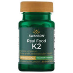 SWANSON VITAMINE K2 200MCG 30 SOFTGEL capsules