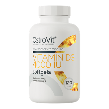 OstroVit Witamina D3 4000 IU 120 kaps